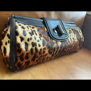 Kenneth Cole Leopard Clutch